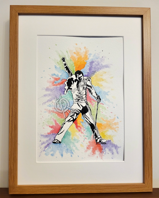Freddie Mercury Art Print